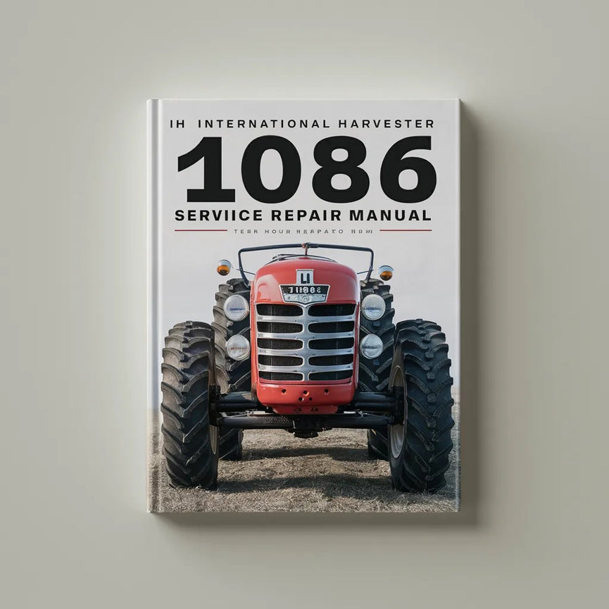 IH International Harvester 1086 Repair Service Manual PDF Download