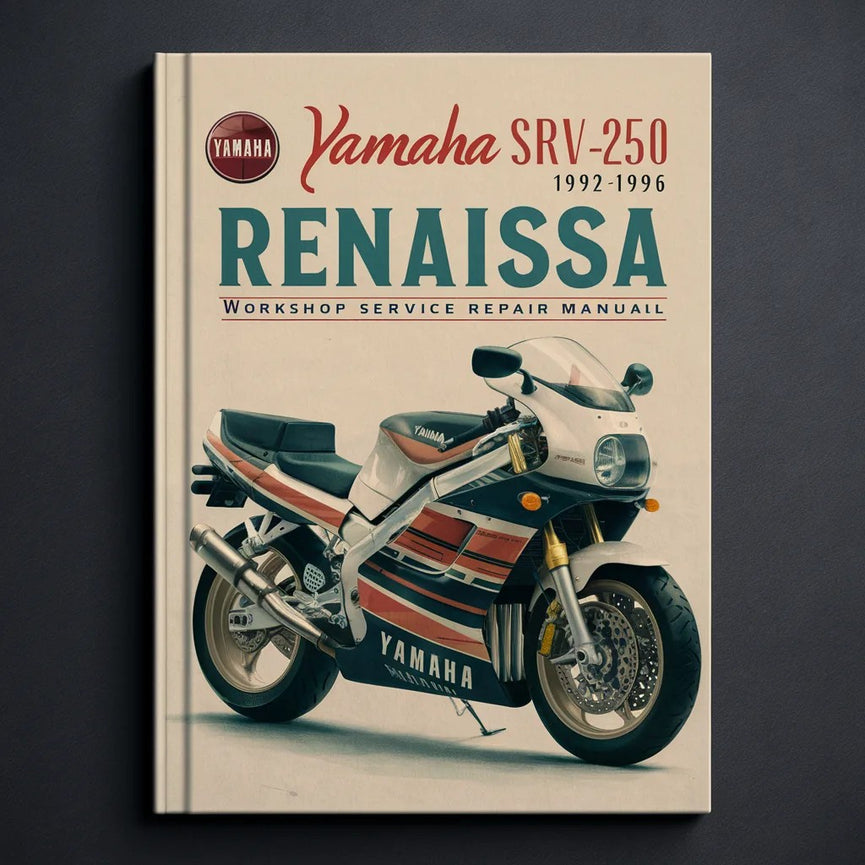 Yamaha SRV250 Renaissa 1992-1996 Workshop Service Manual PDF Download