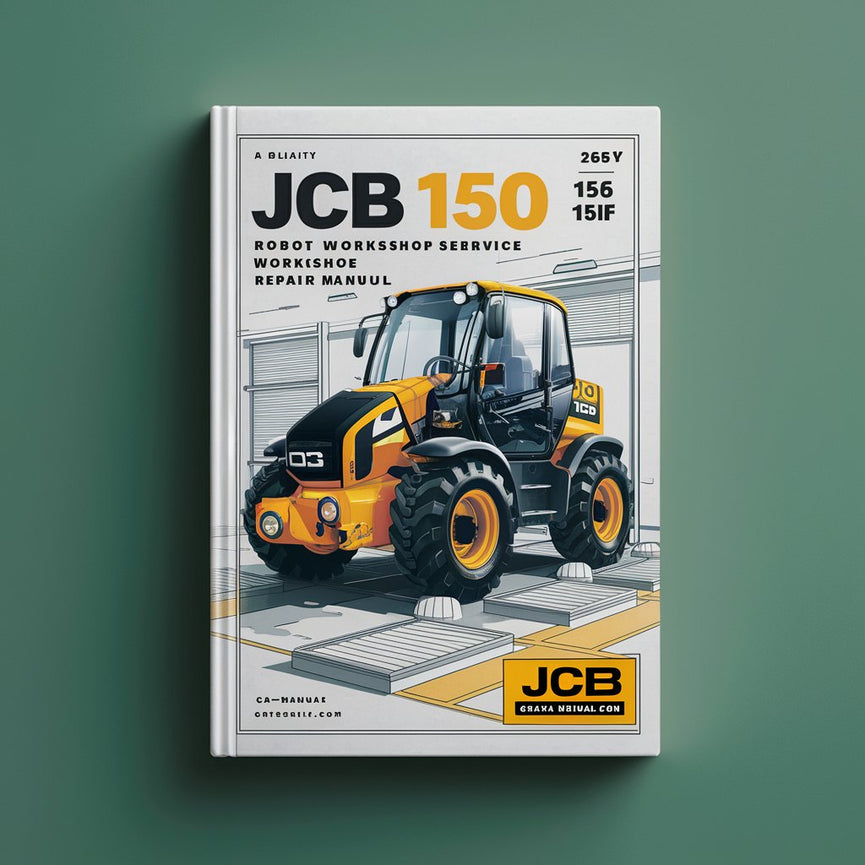 Manual de reparación del servicio de taller del robot JCB 150 165 165HF Descargar PDF