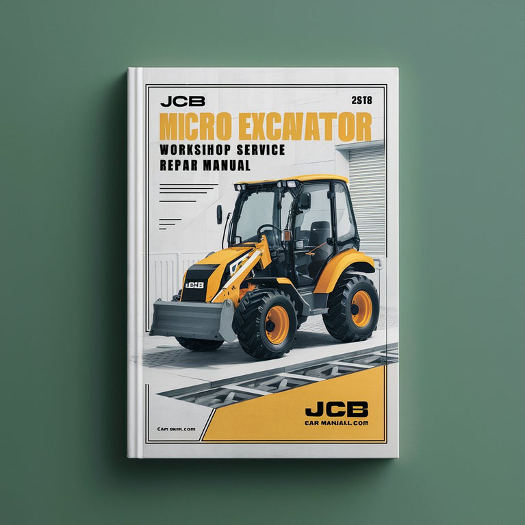 Manual de reparación de servicio de taller de microexcavadora JCB Descargar PDF