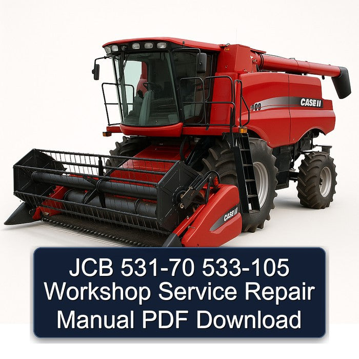 JCB 531-70 533-105 Service Repair Workshop Manual PDF
