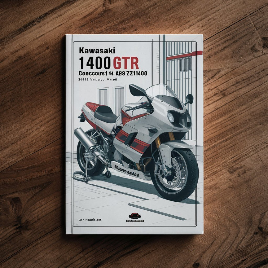 Kawasaki 1400GTR ABS Concours 14 ABS ZG1400 2010-2012 Service & Repair Workshop Manual PDF Download