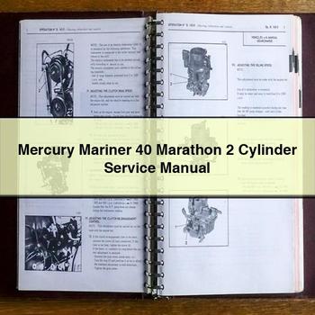 Mercury Mariner 40 Marathon 2 Cylinder Service Manual