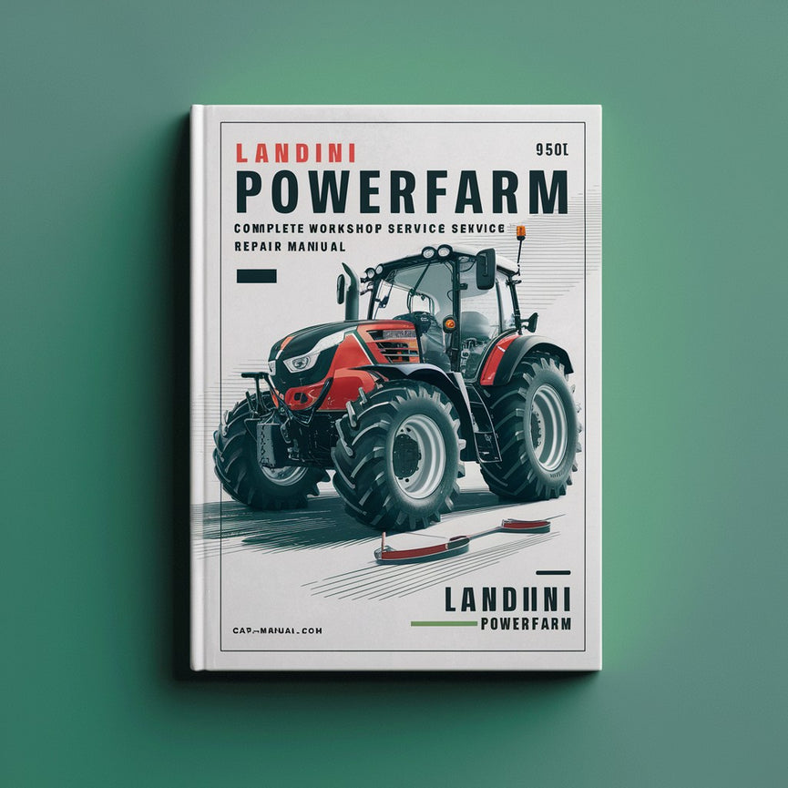 Landini Powerfarm 60 65 75 85 95 105 Tractor Complete Workshop Service Repair Manual