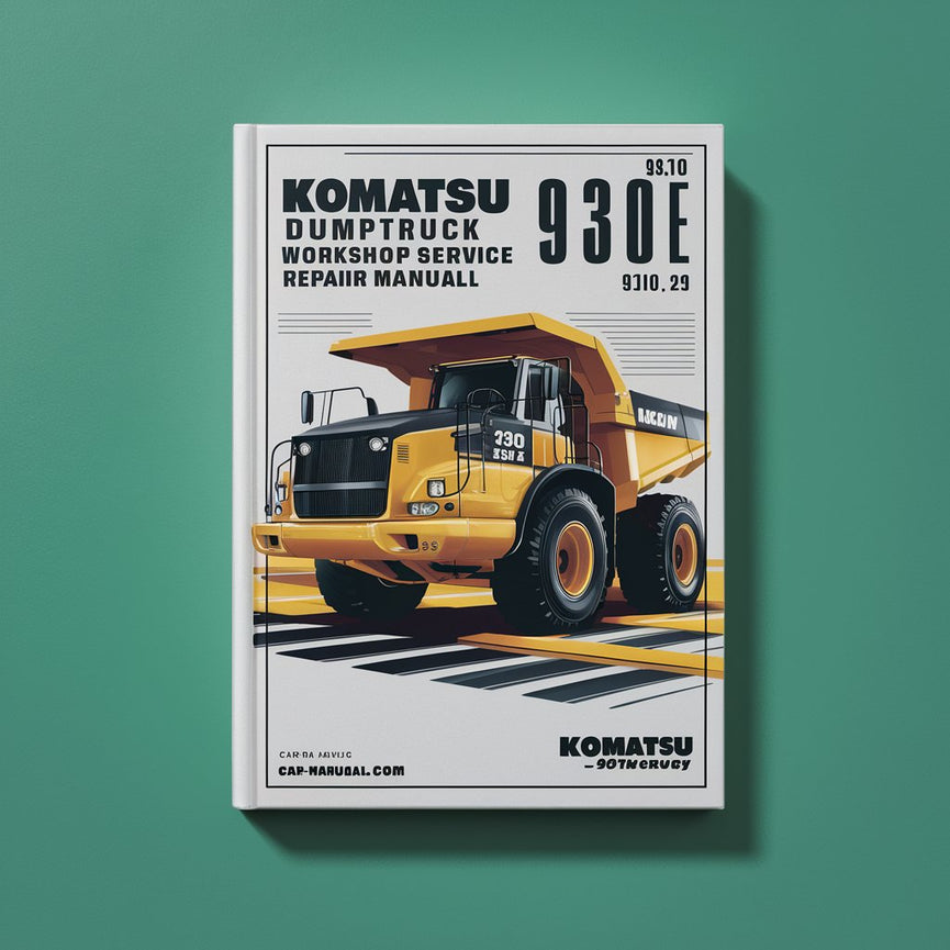 Komatsu 930E DumpTruck Workshop Service Repair Manual PDF Download