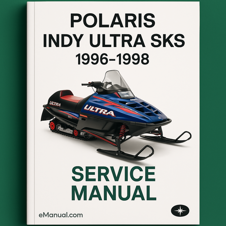 Polaris Indy Ultra SKS 1996 1997 1998 Service Manual