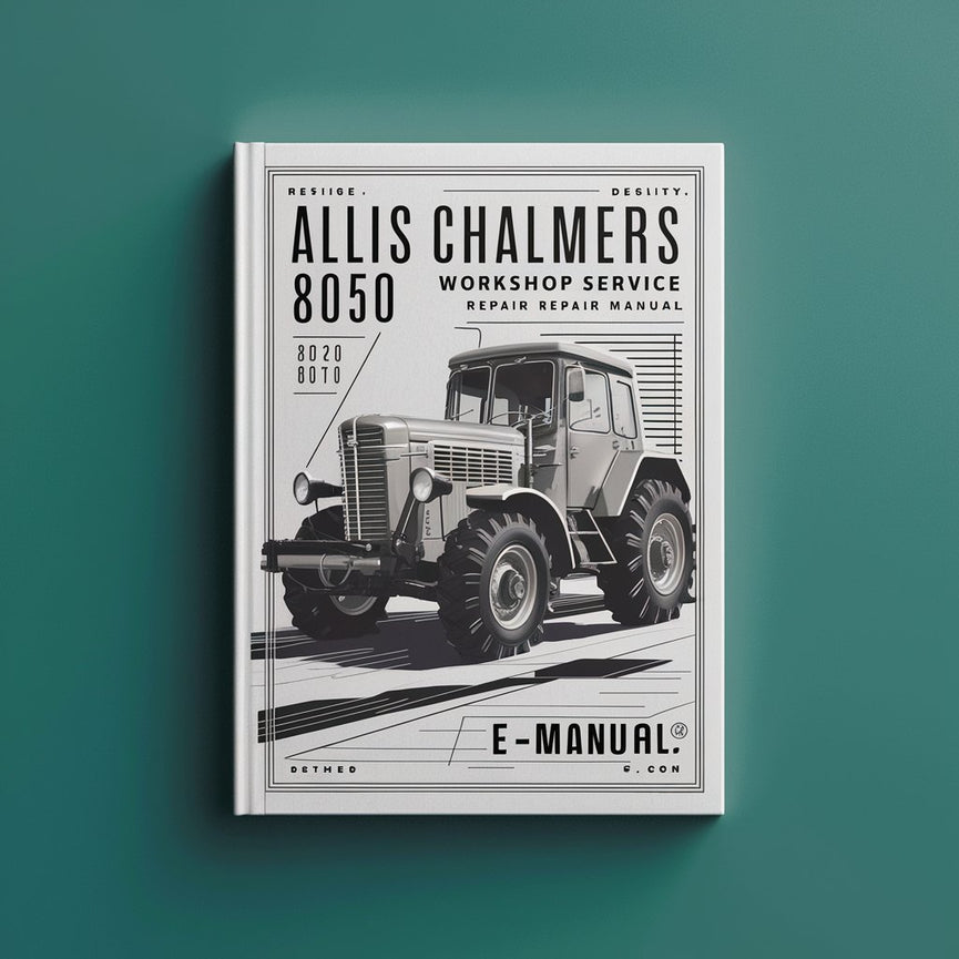 Allis Chalmers 8050 8070 Workshop Service Repair Manual