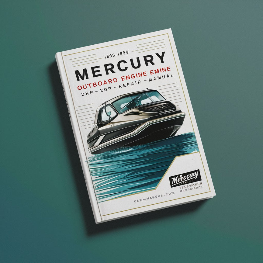 1965-1989 Mercury Outboard Engine 2HP-40HP Service Repair Manual PDF Download