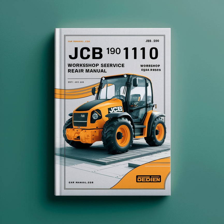 JCB 190 1110 Robot Workshop Repair Service Manual PDF Download