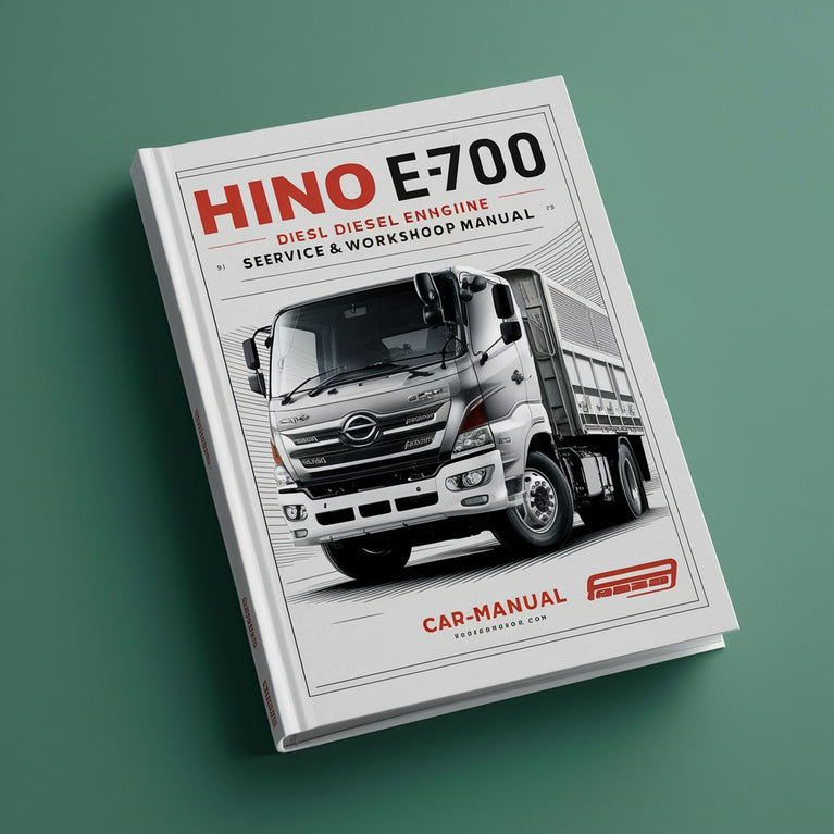 Hino EH700 Diesel Engine Service & Repair Workshop Manual Download PDF