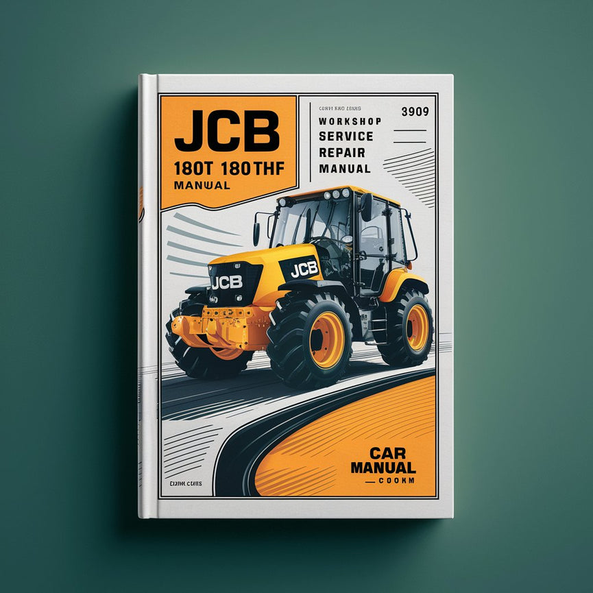 JCB 180T 180THF Workshop Repair Service Manual PDF Download