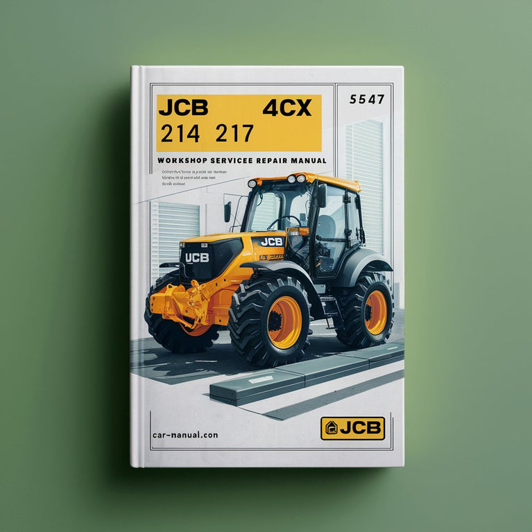 JCB 3CX 4CX 214 215 217 & Variants Workshop Service Manual PDF Download