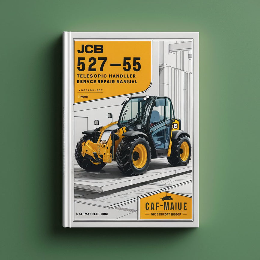 JCB 527-55 Telescopic Handler Workshop Repair Service Manual PDF Download