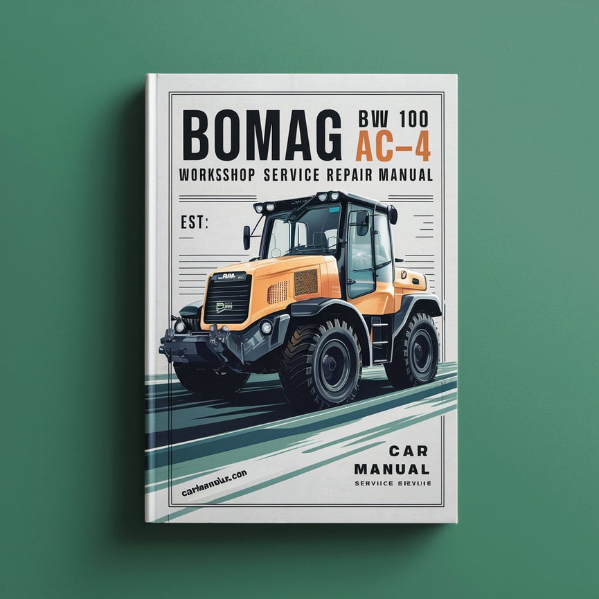 Bomag BW 100 AC-4 Workshop Service Repair Manual