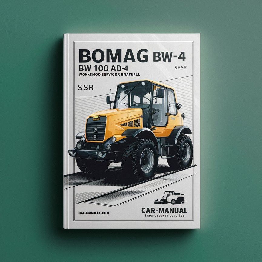 Bomag BW 100 AD-4 Workshop Service Repair Manual