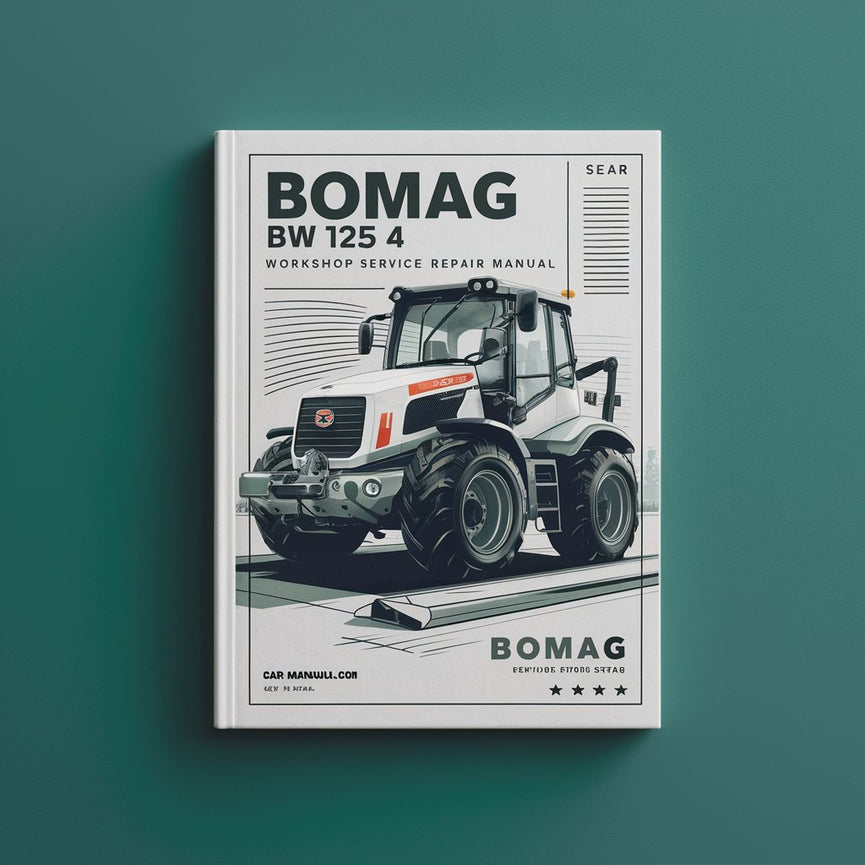 Bomag BW 125 AC-4 Workshop Service Repair Manual PDF Download