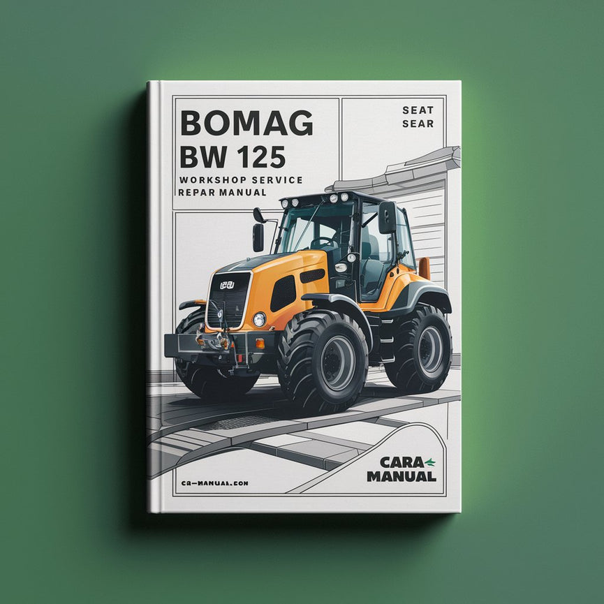 Bomag BW 125 AD-4 Workshop Service Repair Manual