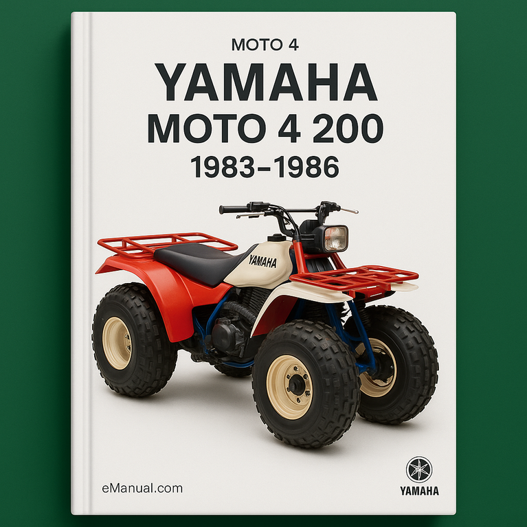 Yamaha Moto 4 200 1983-1986 Workshop Service Manual