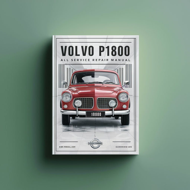 Volvo P1800 All Service Repair Manual PDF Download