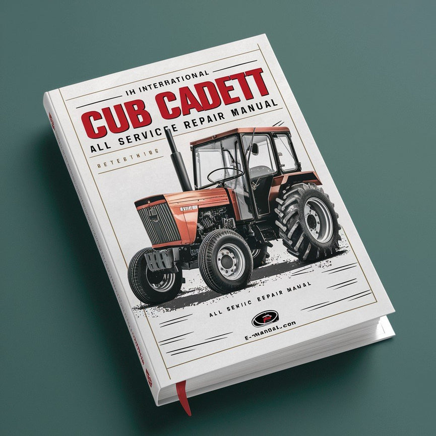 IH International Cub Cadet 123 Tractor All Service Repair Manual