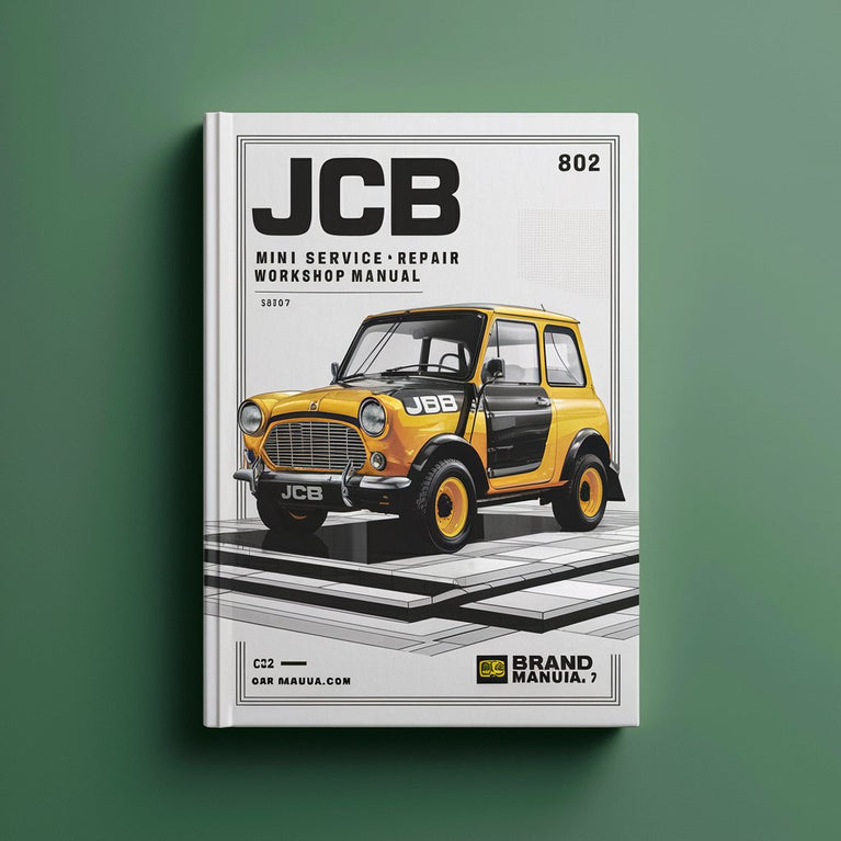 JCB 802 Mini Service Repair Workshop Manual PDF Download