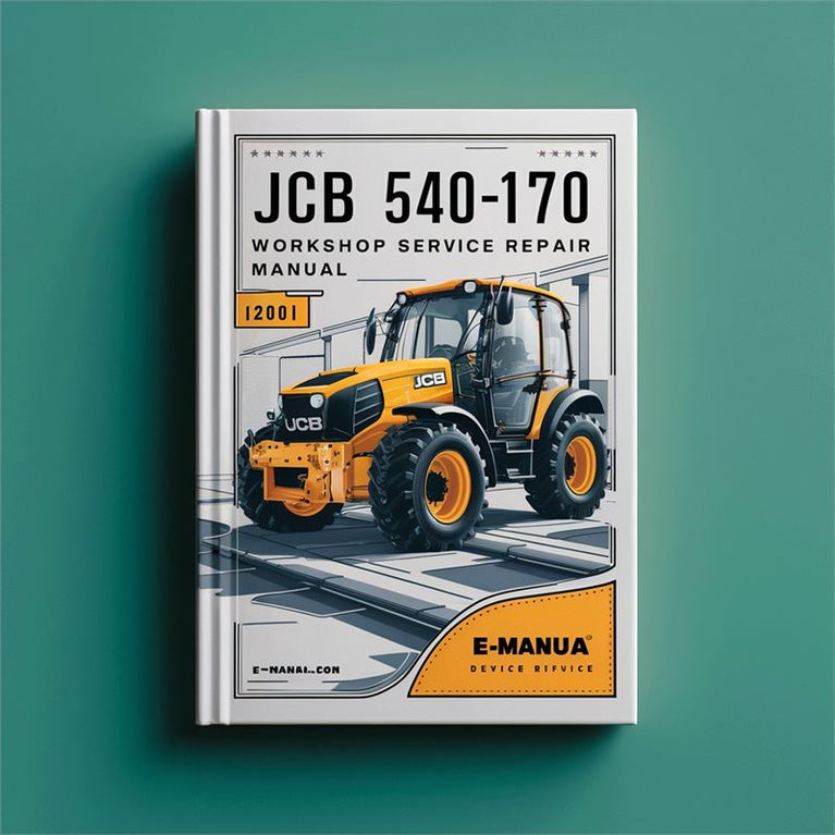 JCB 540-170 Service Repair Workshop Manual PDF