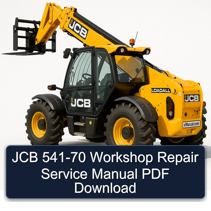 JCB 541-70 Service Repair Workshop Manual PDF