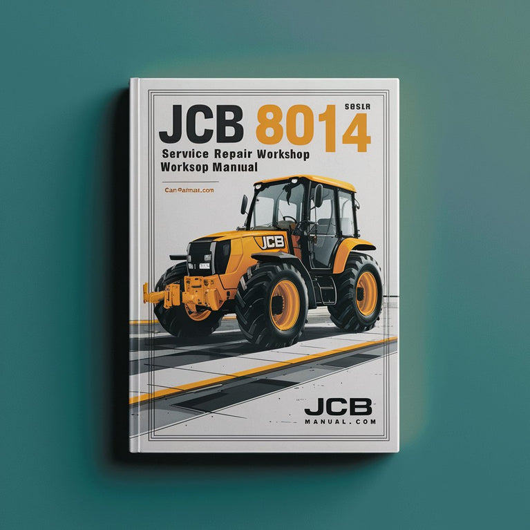 JCB 8014 Service- und Reparaturwerkstatthandbuch PDF-Download