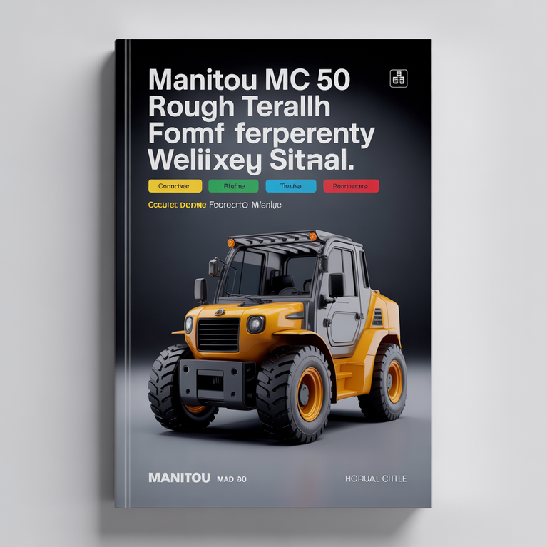 Manitou MC 50 Rough terrain forklift Workshop Service Manual
