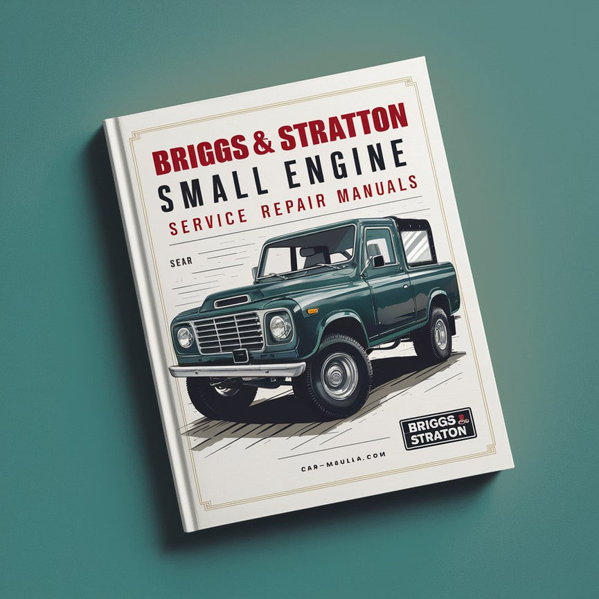 BRIGGS & STRATTON SMALL Engine Service Repair ManualS