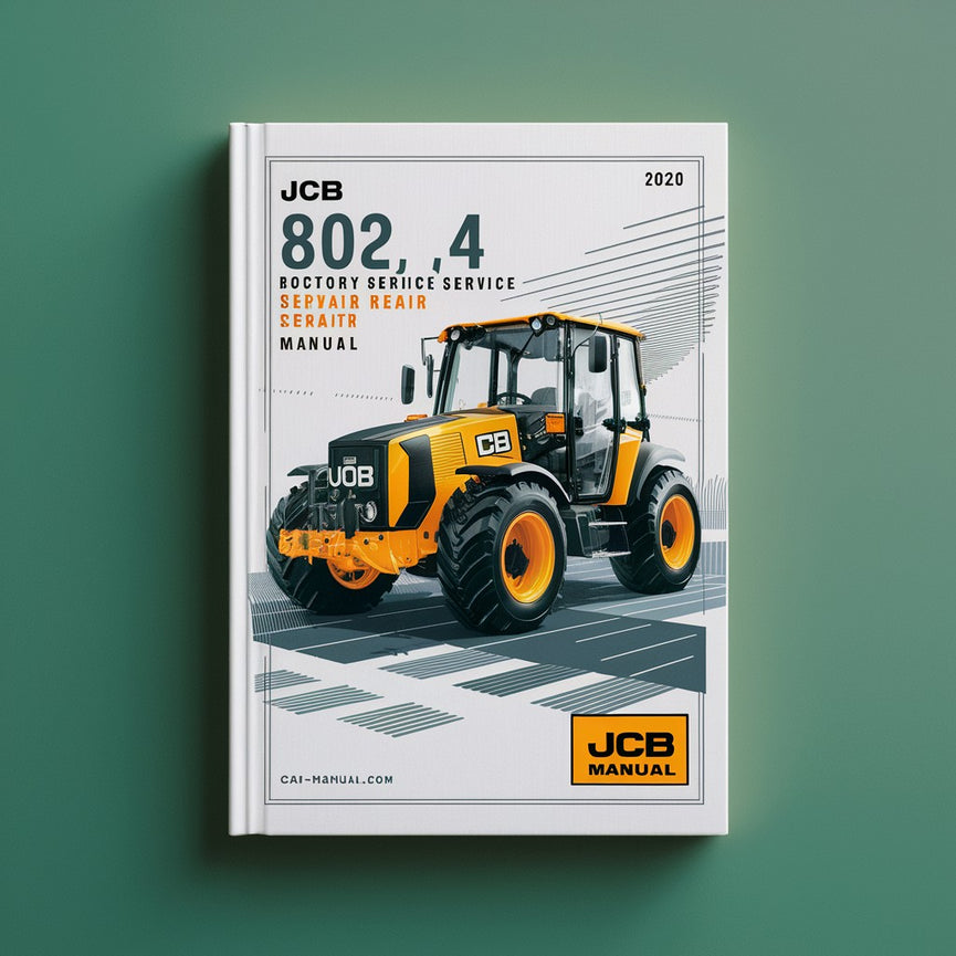 JCB 802 802.4 802 Super Factory Service Repair Manual PDF Download