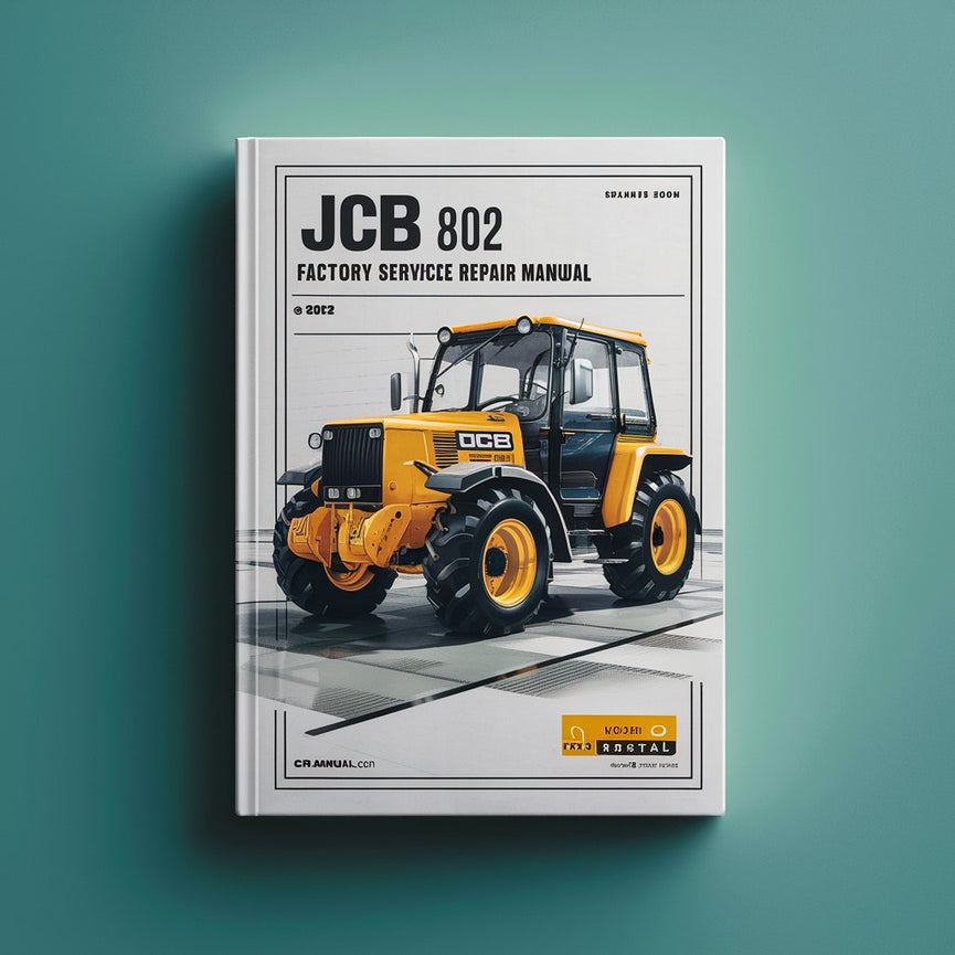 JCB 802 Factory Service Repair Manual