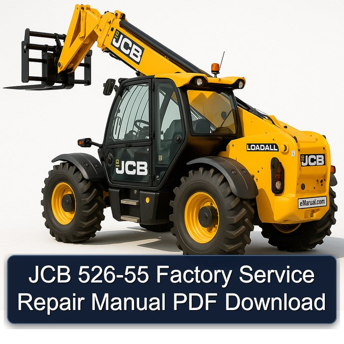 JCB 526-55 Service Repair Workshop Manual PDF