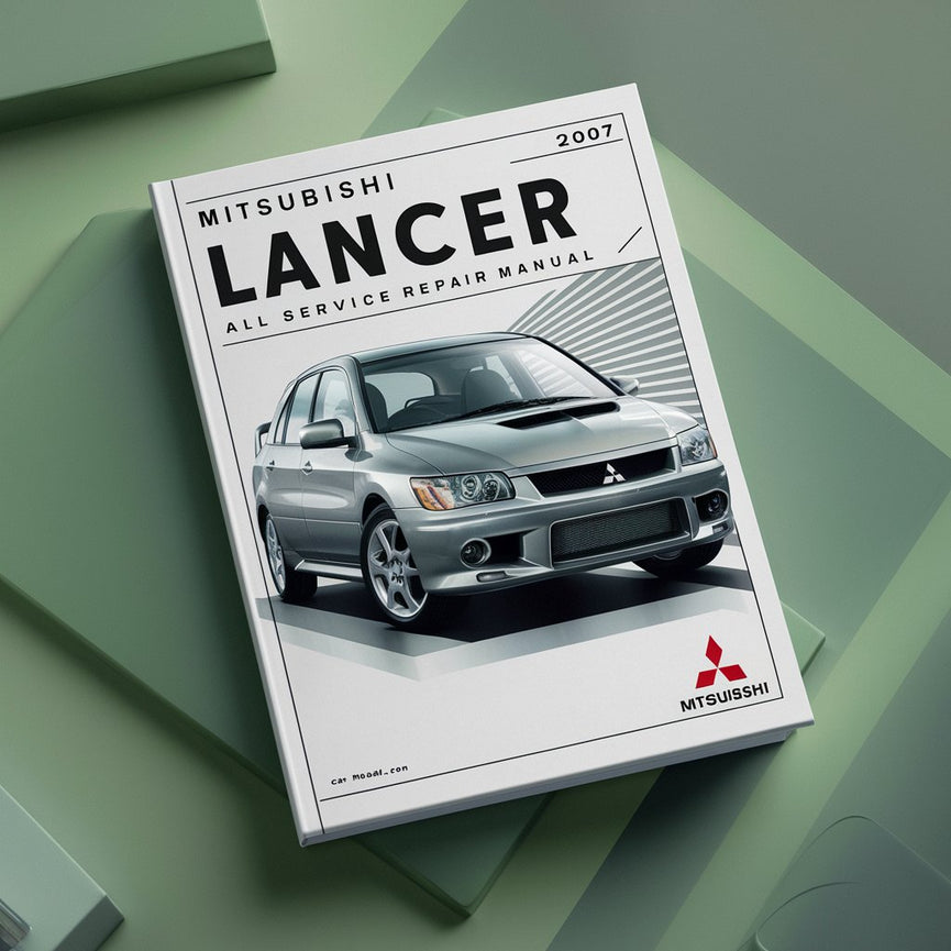 Mitsubishi Lancer 2000-2007 All Service Repair Manual PDF Download