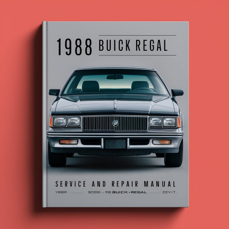 1988 Buick Regal Service and Repair Manual