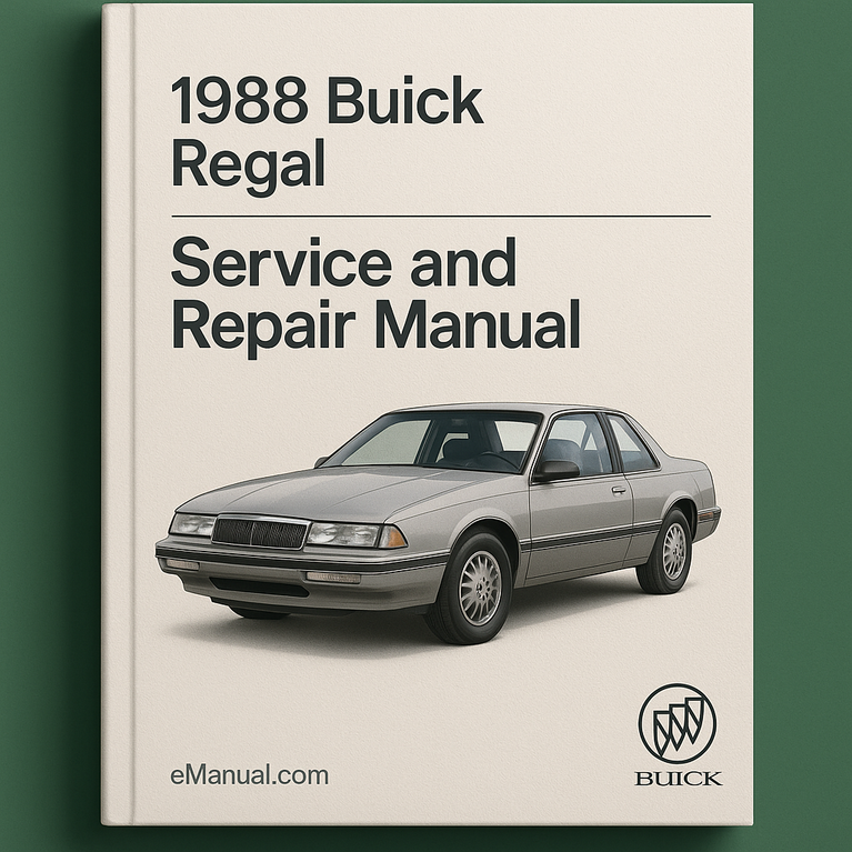 1988 Buick Regal Service and Repair Manual