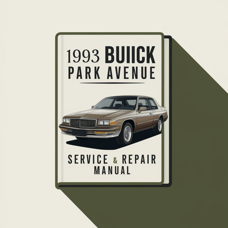 1993 Buick Park Avenue Service and Repair Manual