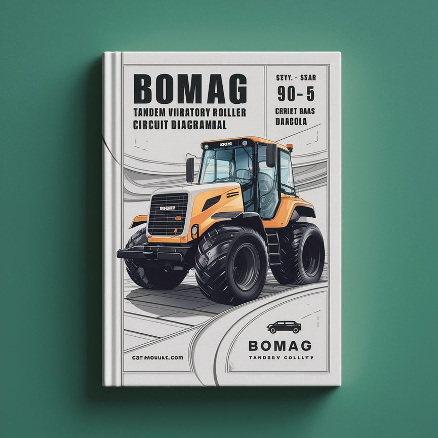 BOMAG BW 90-5 Tandem Vibratory Roller Circuit Diagrams Manual