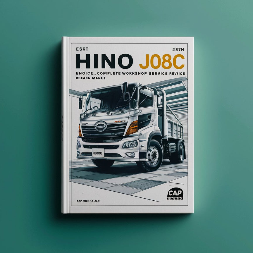 Hino J05C J08C TD TP TR Diesel Engine Complete Workshop Service Repair Manual PDF Download