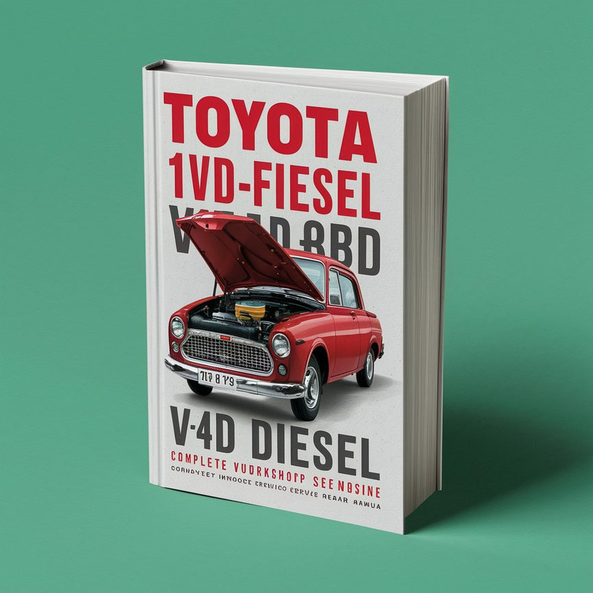 Toyota 1VD-FTV Turbo Diesel V8 D-4D Engine Complete Workshop Service Repair Manual