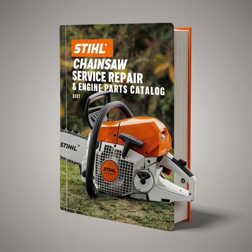 STIHL CHAINSAW Service Repair ManualS & Engine Parts Catalog PDF Download