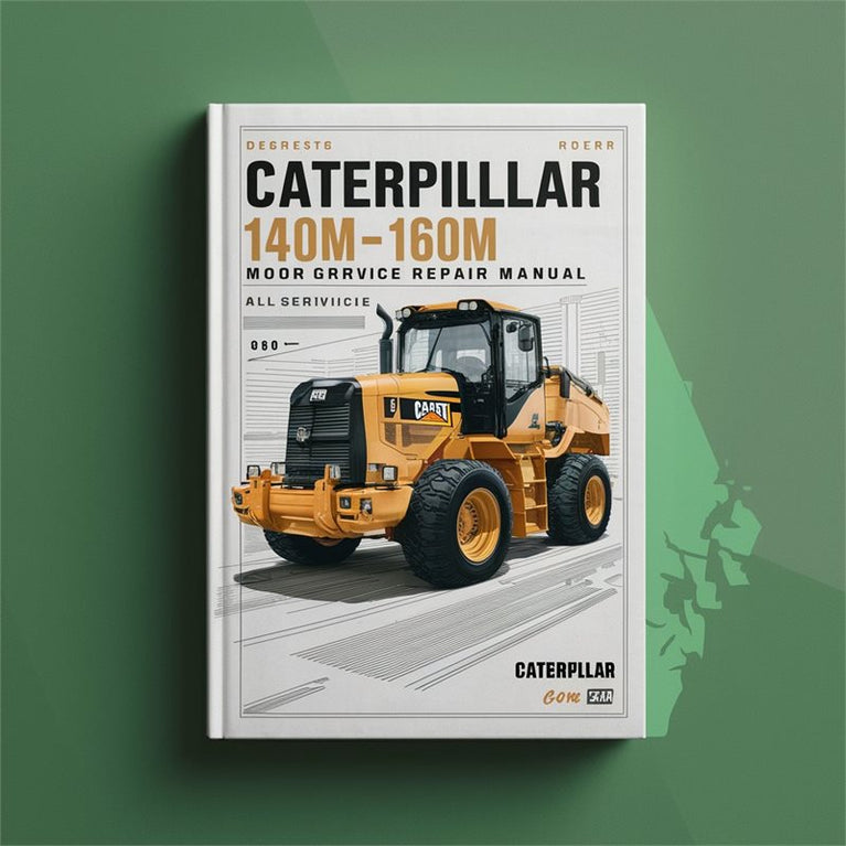 Caterpillar 140M-160M Motor Granders All Service Repair Workshop Manual PDF
