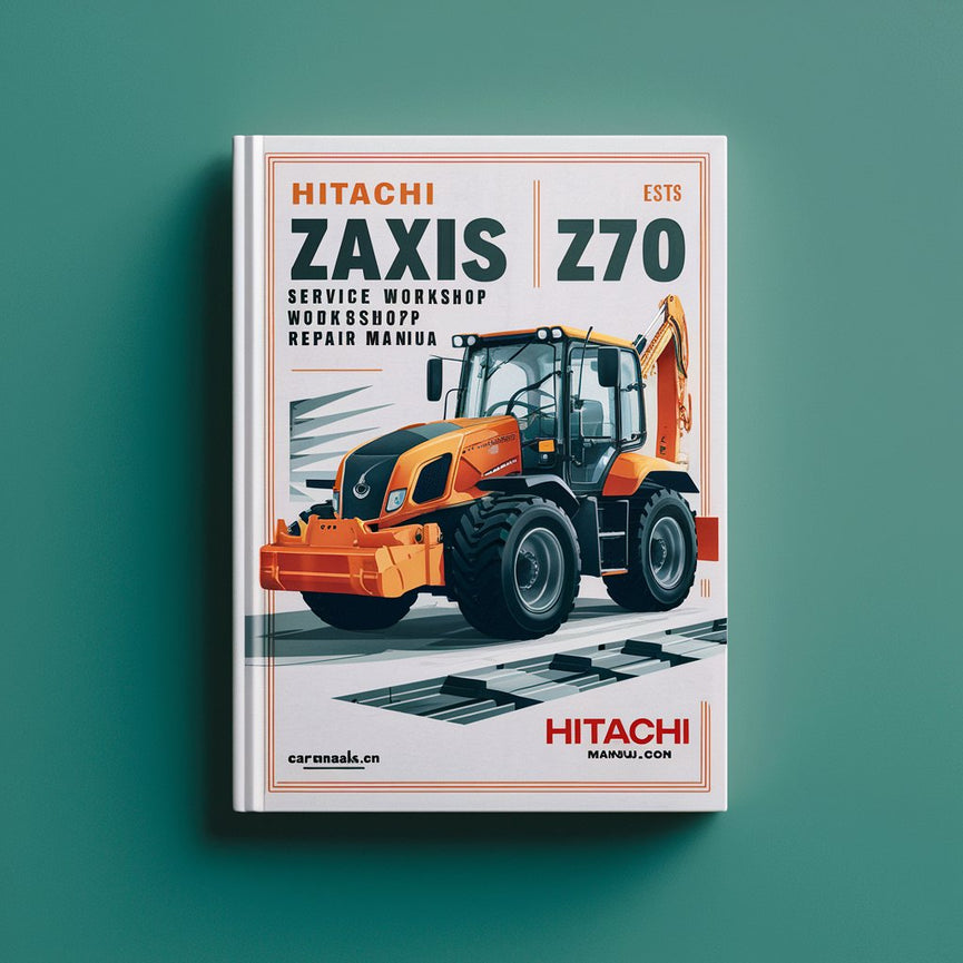 Hitachi Excavadora Zaxis Zx 270 Servicio Taller Reparación manua