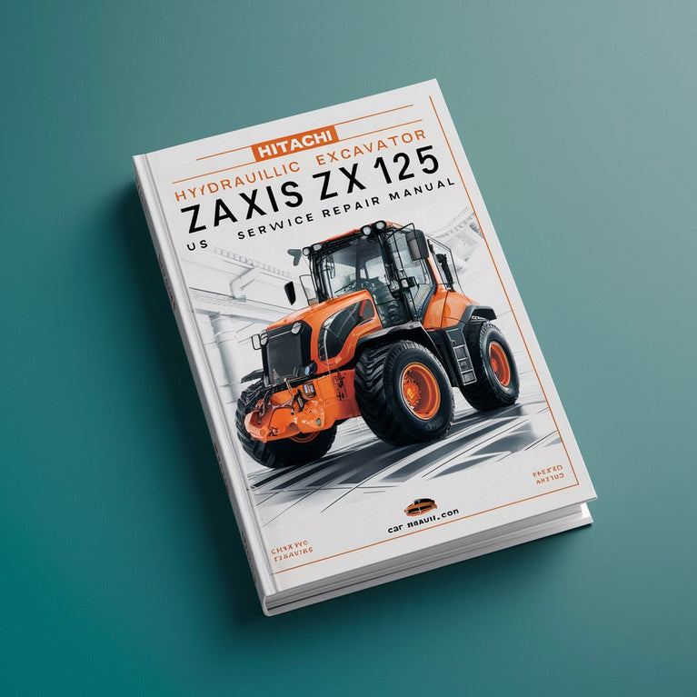 Hitachi Hydraulic Excavator Zaxis ZX 125 US Service Repair Manual