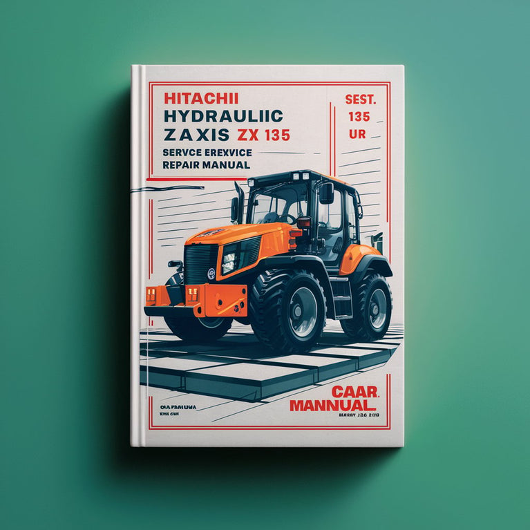 Hitachi HYDRAULIC Excavator ZAXIS ZX 135 UR Service Repair Manual