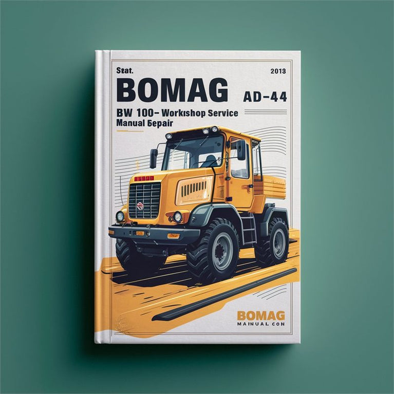 Bomag BW 100 AD-4 Service Repair Workshop Manual PDF