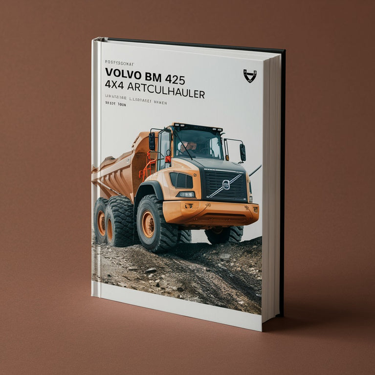 VOLVO BM A25 4x4 ARTICULATED HAULER Service And Repair MANUAL