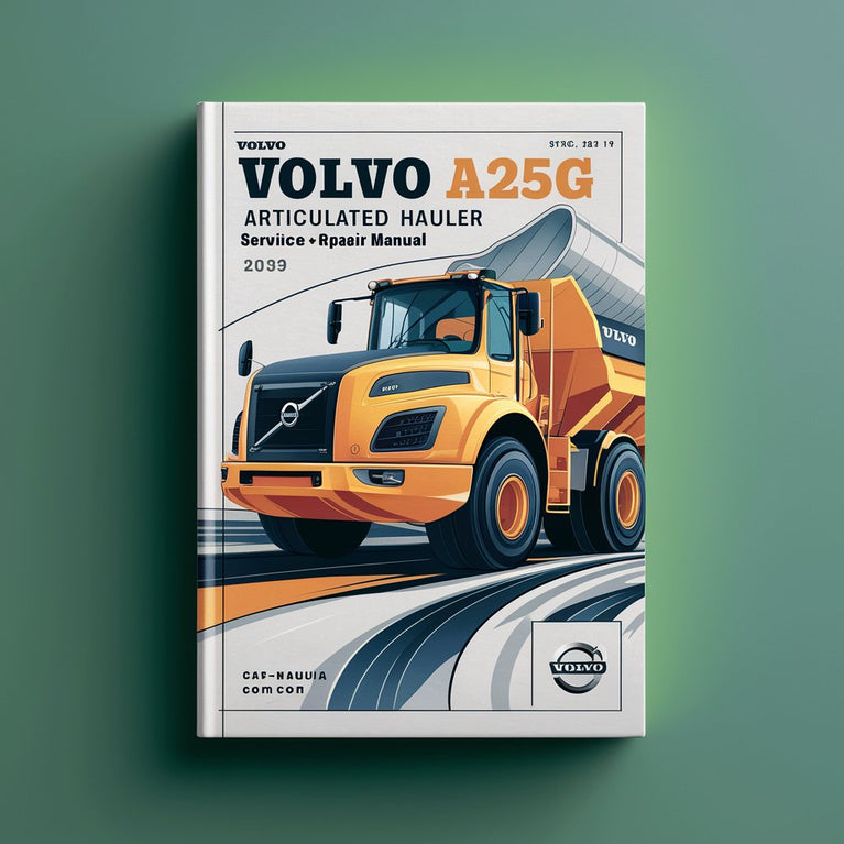 VOLVO A25G ARTICULATED HAULER Service And Repair Manual