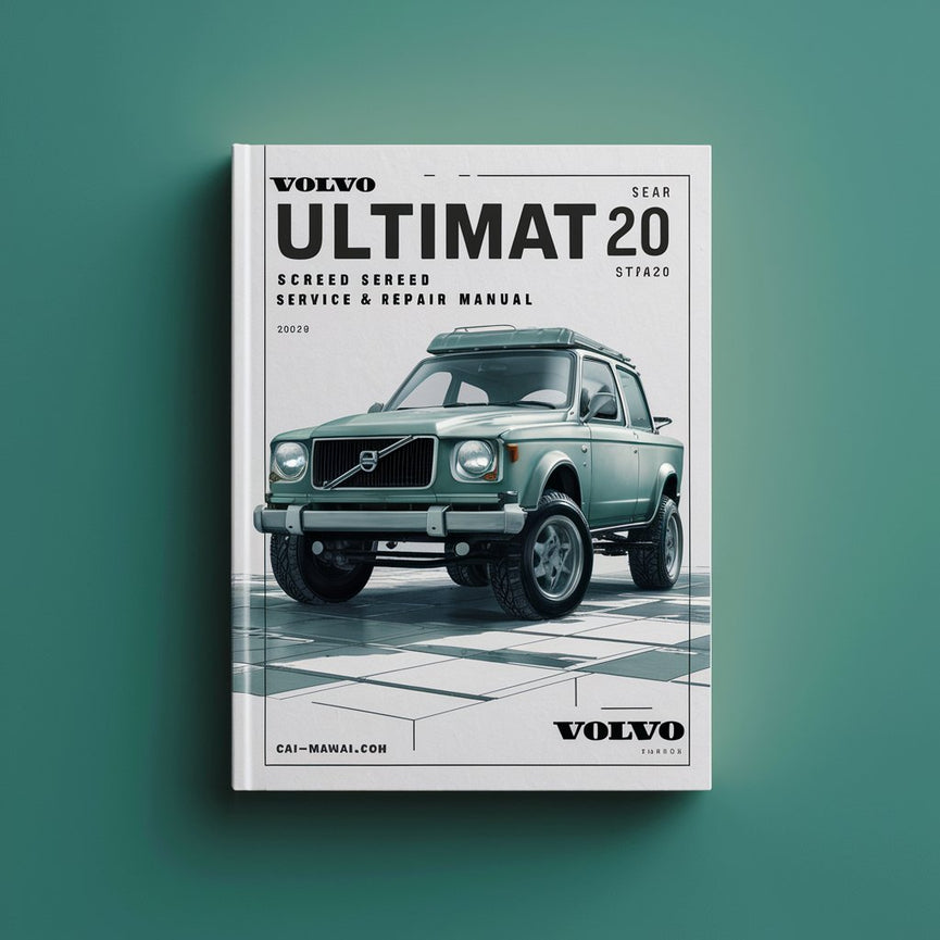 VOLVO Ultimat 20 SCREED Service And Repair Manual