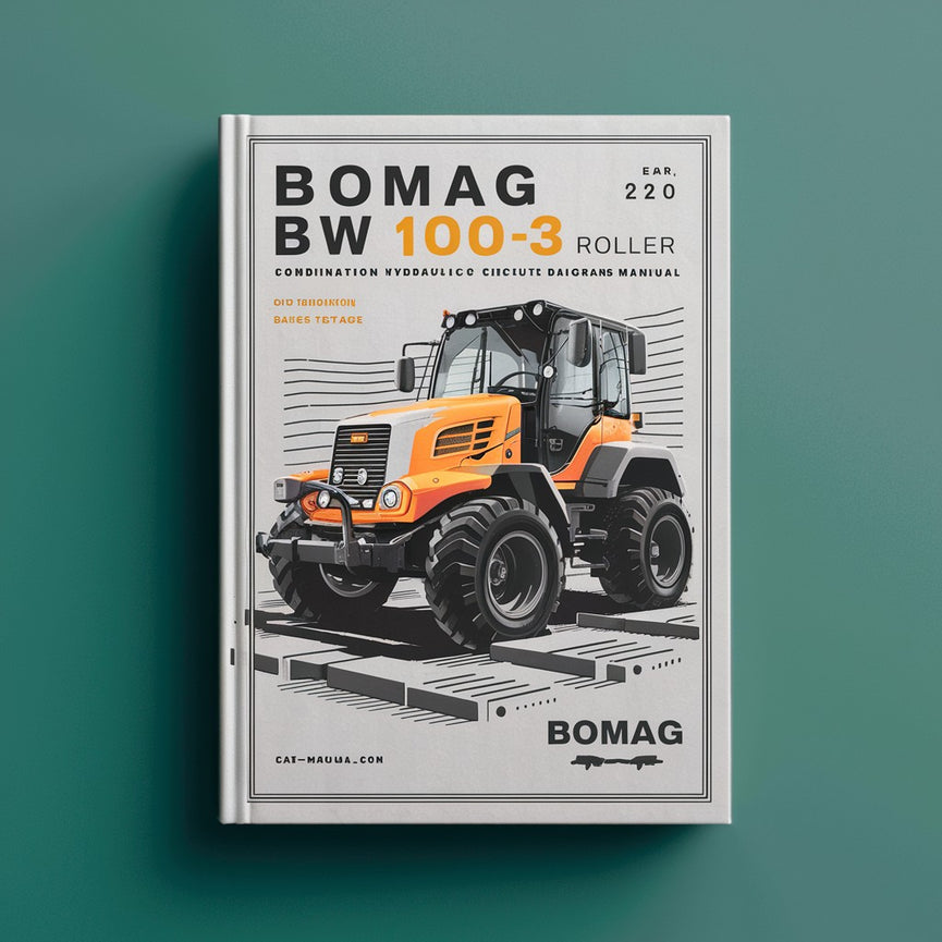 BOMAG BW 100-3 Combination Roller Hydraulic Schematics and Circuit Diagrams Manual